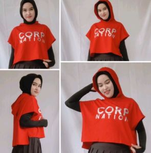 Crop Nation Untuk Senam Gym Fitness Zumba Wanita