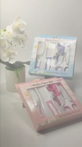 DOVANA Perlengkapan Sisir dan Set Gunting Kuku Bayi 6 in 1 Baby Care Kit Nail Set Gift Set