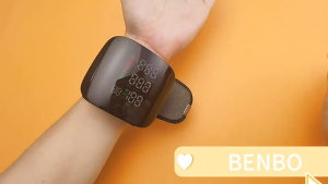 BENBO Tensimeter Digital Alat/Tensi Digital Pergelangan Tangan/Tensi Digital Akurasi Tinggi Memori 198x