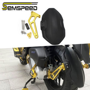 SEMSPEED Motorcycle Rear Fender Mudguard Wheel Splash Guard For Honda ADV160 ADV 160 2022-2023 2024 2025