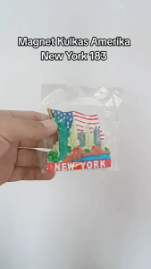 Fridge Tempelan Magnet Kulkas Souvenir Negara Amerika America USA New York Newyork 183
