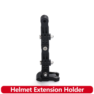 Helmet extension Holder Extended Mount GoPro for Hero 13 12 11 10 9 8 7 DJI OSMO Action insta360/SJCAM/AKASO Camera Accessories