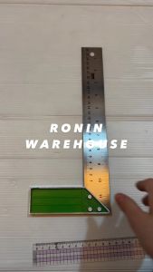 Siku Tukang Jumbo 12 Inch Penggaris L Besi Angle Ruler 90 IGM