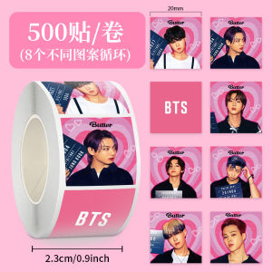 SHUNAICHI BTS Korean Group Roll Sticker: A Guide to DIY Star Peripheral Hand Account Tape