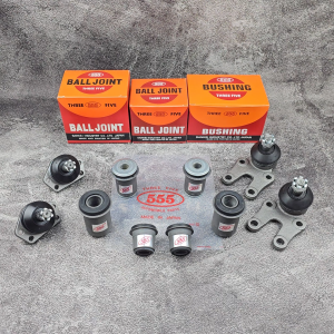 BUSING ARM SET ATAS BAWAH + BALL JOINT ATAS BAWAH TOYOTA KIJANG 5K 7K 555