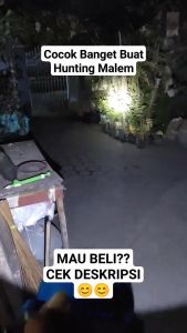 Senter Kepala LUBY L-2888 20Watt Cahaya Putih Super Terang Baterai 8.000mAh Tahan Hingga 50Jam | Cod