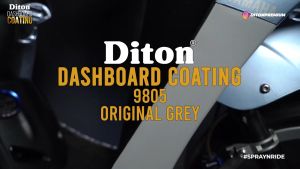 Diton Dashboard Coating 9805 Original Grey Dashboard Kusam Kembali Baru Matt Grey 400ml