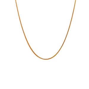 TIANSI 916 (22K) Gold Machine Necklace 侧身项链 1002- Rantai Leher Emas