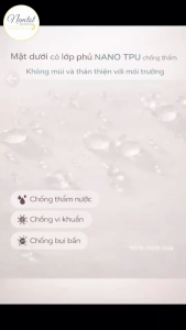 🌊Ga Chống Thấm NANO TPU Kháng Khuẩn Cao Cấp Chống Thấm Nước Bụi Bẩn An Toàn - Bền Bỉ Dễ Giặt Giũ