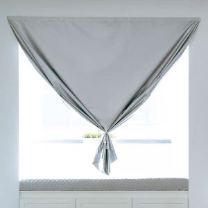 1pcs Adhesive Portable 100% Blackout Curtains Easy to Install Living Room Bedroom Window Insulated Kitchen No Punch Curtains
