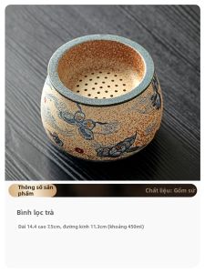 TANGFENG | Khay Lọc Trà Gốm Có Khói