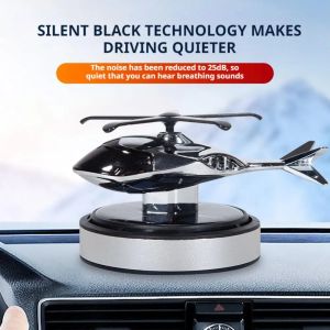 Solar Powered Car Fragrance Helicopter Decoration Alloy Material Interior Decoration Aesthetic Pleasing Automobile Perfu Amagi