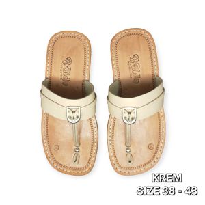Sandal Kulit Tarumpah Pria Jepit Tradisional Jawa Barat Size 39-43