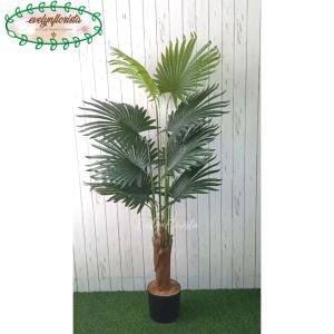 Dekorasi Ruang Kantor dengan Pohon Artificial Palem Sadeng T160 Latex