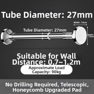 MENGCHUANG | Adjustable Drilling-free Clothes Drying Pole