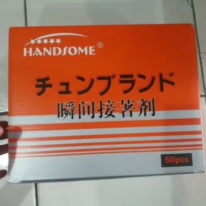 Klik-Beli (PROMO ISI 3 PCS) Lem Korea Serbaguna HS-10 / Lem Cair Tetes Handsome / Lem Setan Super Glue Epotec Plastik Besi