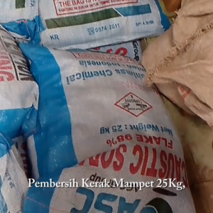 PEMBERSIH SALURAN MAMPET I CAUSTIC SODA 25kg ASAHI