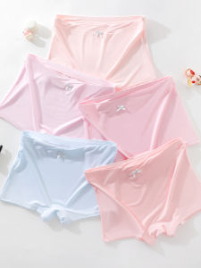 Quần Lót Ren Lụa Băng Cỡ Lớn Cho Bé Gái Quần Lót Cotton Modal Thoáng Khí Mỏng Thoải Mái Mặc Ở Nhà Mùa Hè Cho Bé Gái Từ 5-13 Tuổi