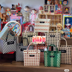 New Arrival Thailand Chiang Mai Fashion Woven Bag Vegetable Basket Womens Bag Satchel Shoulder Bag Handmade Bag Childrens Bags