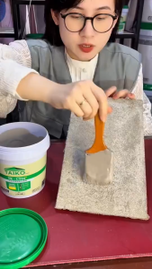 Keo Sơn Chống Thấm Nhà Vệ Sinh Bể Cá Bể Âm Máng Sối TAIKO CT4 - Thùng 10 Lít - Tặng Kèm Vải Kết Cấu