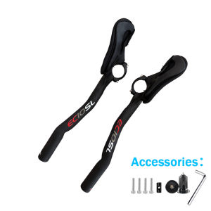 3K Matte Full Carbon Fiber Road Bicycle Handlebar Highway Rest Handlebar Aero Carbon TT Bike Handle Bars Trial TT Bar
