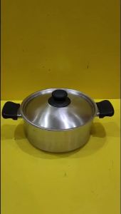 Nồi inox Martian made in Japan nội địa Nhật size 23cm cao 10cm (mã 1173) Dùng được bếp từ_Hàng nội địa Nhật đã qua sử dụng