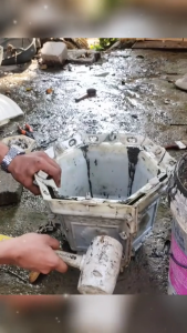 Khuôn đúc chậu cảnh lục giác 30 (khuôn chậu ABS có lòng trong)