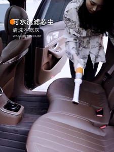 Máy Hút Bụi Cầm Tay Không Dây Xiaomi Youpin V01Lực Hút 4000PaHút Bụi NhàBàn Làm ViệcÔ Tô.Kèm 4 Đầu Hút Bảo Hành 1 Năm