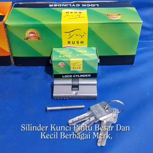 SILINDER KUNCI PINTU BESAR DAN KECIL BERBAGAI MERK 1LUSIN
