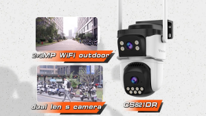 Camera ngoài trời Vstarcam CS621DR Full HD 1296P (3MP) tích hợp AI 2 ống kính bảo hành 12 tháng