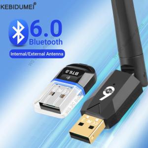 USB Bluetooth 6.0 Adapter 200M Long Range Adaptador for PC Wireless Mouse Keyboard Music Audio Receiver Transmitter Bluetooth