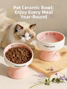 SHENJINGMAO | Anti Black Chin Cat Bowl