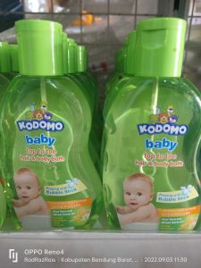 kodomo baby top to toe hair&body bath 200ml