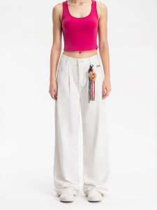 Elegant Womens Wide Leg Jeans
