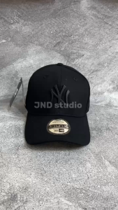 Topi NY Yankees Logo Hitam Besi – Topi Baseball Pria Wanita Streetwear Premium Adjustable
