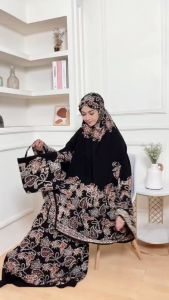 ARIEFA BATIK - MUKENA JUMBO BATIK CAP PEKALONGAN RAYON SAMITEX TERBARU