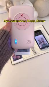 HPRT CP2100 Pocket AR Photo Printer Dye-sublimation Printing Inkless Printing Wireless Printer Color Photo Printer Portable Printer Mini Size Outdoor Travel Birthday Gift 照片打印机