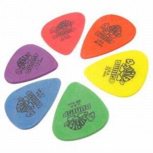 6PCS Dunlop Tortex Standard Guitar Pick Plectrum 0.50-1.14mm Choose Your Size