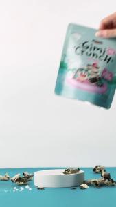 Grandville GimiCrunch Nori Chips snack Crispy Seaweed HALAL Original Single Pack - Aman untuk anak usia MPASI