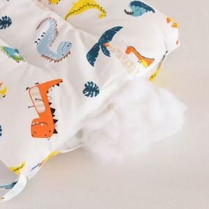 READY STOCK Cute Cartoon Kids Sleeping Pillows 0-10 Years Cotton Infant Baby Prevent Flat Head Pillow Kids 30cmx50cm