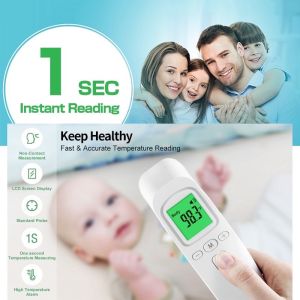 【🇸🇬 Local Seller】Digital Infrared Non-Contact LCD Display Laser Home Temperature Measure Forehead