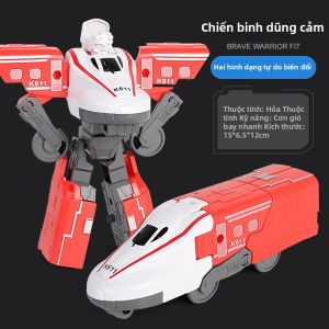 XINGGANG | Đồ Chơi Xe Hơi Biến Hình Thành Tàu Cao Tốc và Robot