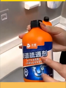 500MLPowerful drain cleaner sewer unblocking magic tool.