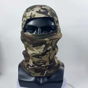 5Pcs/Set Camouflage Balaclava Hat Cycling Full Face Mask Caps Functional Scarf Headwear Motorcycle Bike Skiing Helmet Lining Cap