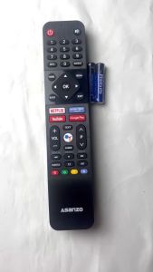 Remote điều khiển tivi ASANZO Mã 01 giọng nói điều khiển TV Asanzo các dòng tivi SMART LED LCD - Tặng kèm pin - Điện Tử Phương Uyên