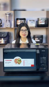 Lò vi sóng Toshiba MM-EM25PE(BM) - 25L - 800W - Hàng chính hãng - Bảo hành 12 tháng