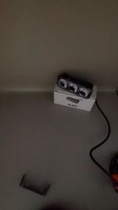 LAMPU SOROT 3 MATA/LAMPU TEMBAK CREE 3 LED DC 12V DC 9W/LAMPU SOROT CREE LED 3 MATA/LAMPU SOROT LED