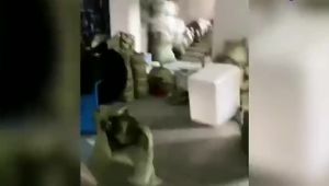 <1220> Trang Phục Nữ Âu Mỹ Thời Trang Đường Phố Nhiều Túi Quần Dài Ống Đứng Quần Jean Kaki Rộng Rãi Tôn Dáng Gầy Cạp Cao Cho Nữ