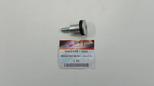 Baut Cop + Seal Mega Pro Mono Beat Fi (PSP) Baud Silinder Head Plus Karet Kunci L Drat 6mm Honda