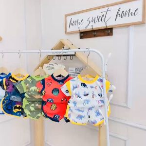 JanElla’s T-SHIRT SHORTS SET (6 months to 5 Years Old) TERNO for KIDS BOYS 100% Cotton Made in Vietnam